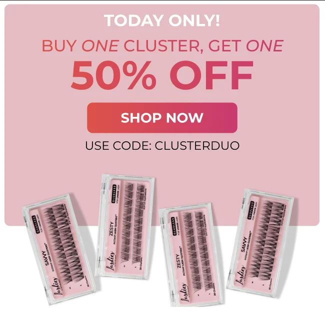 Buy 1 Cluster, Get 1 50% off