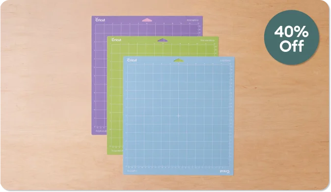 40% off machine mats.