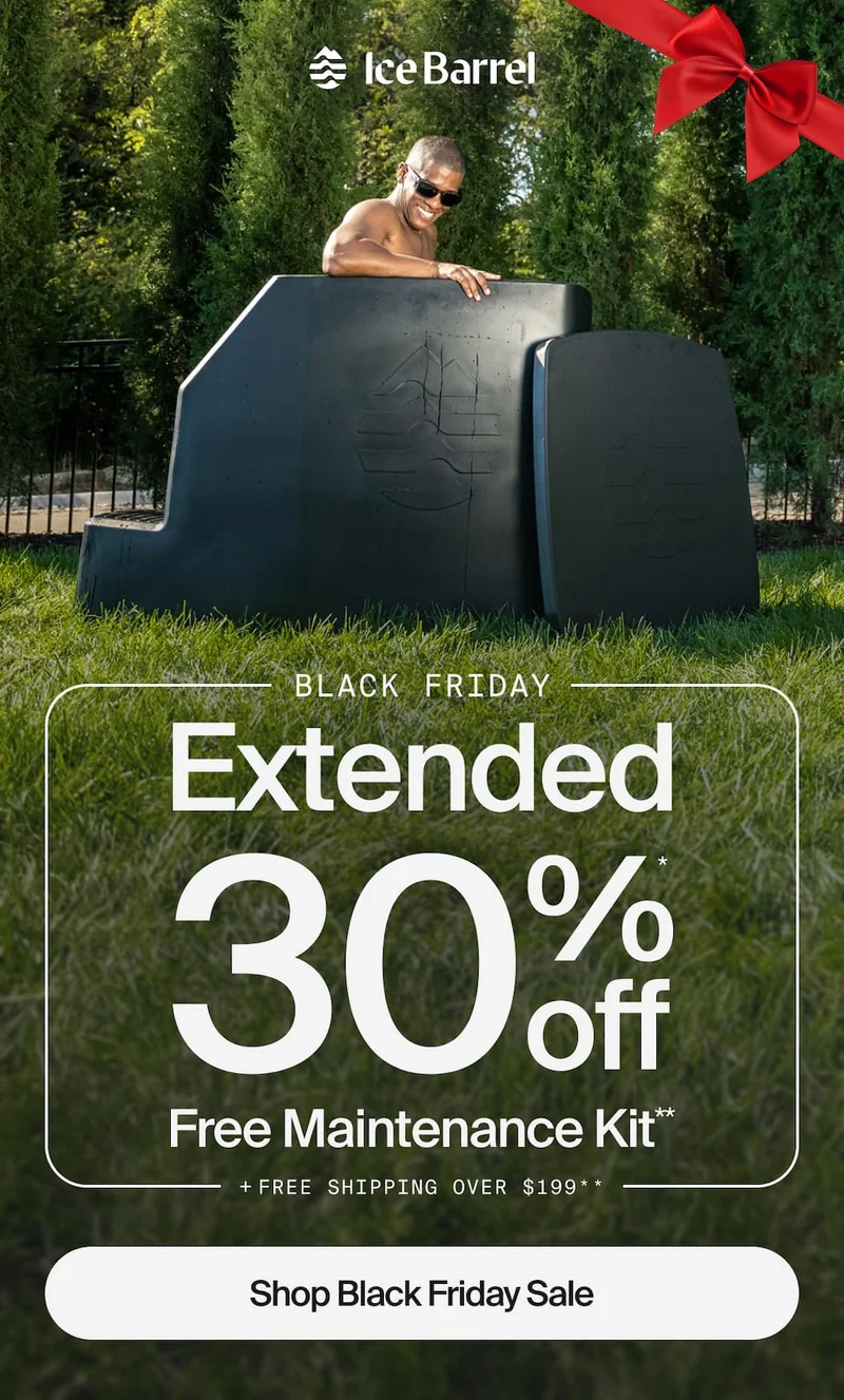 Black Friday starts now!