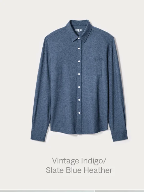 Vintage Indigo/Slate Blue Heather