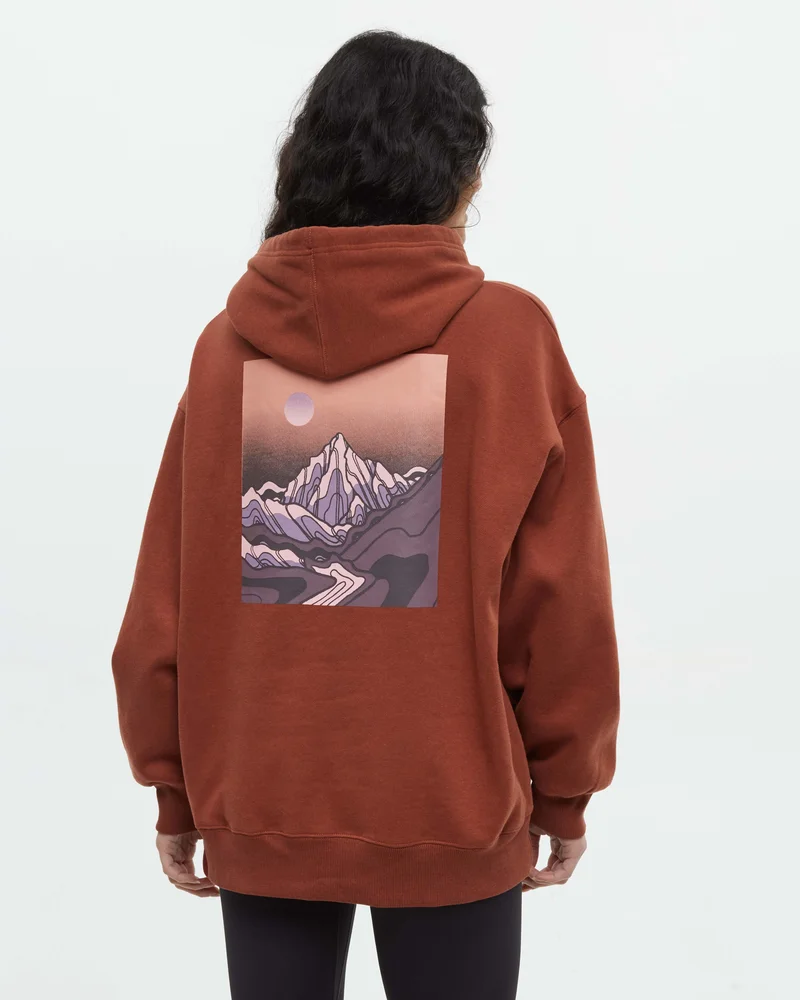 Image of Emerald Edge Oversized Hoodie