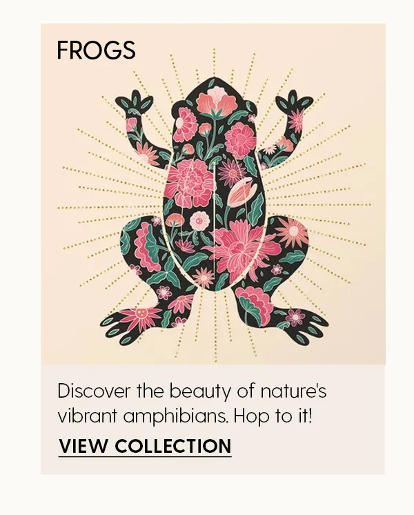 Frogs | Discover the beauty of nature's vibrant amphibians. Hop to it! | View Collection