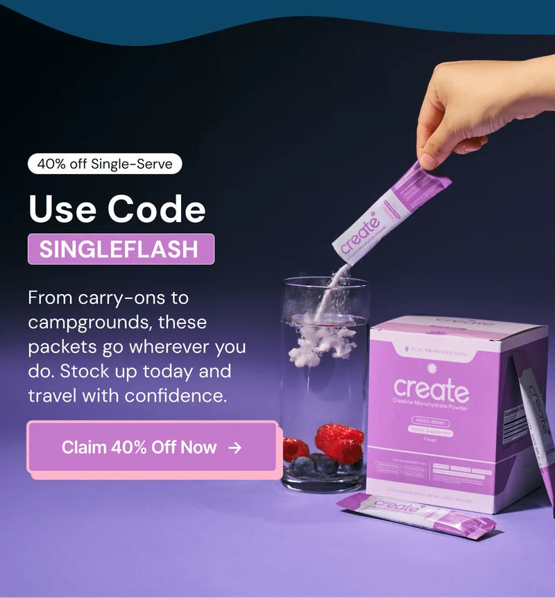 Use code SINGLEFLASH