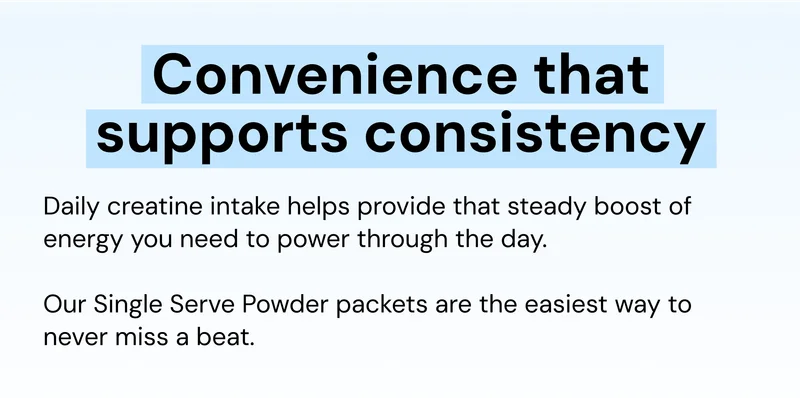 Convenience that supports consistency