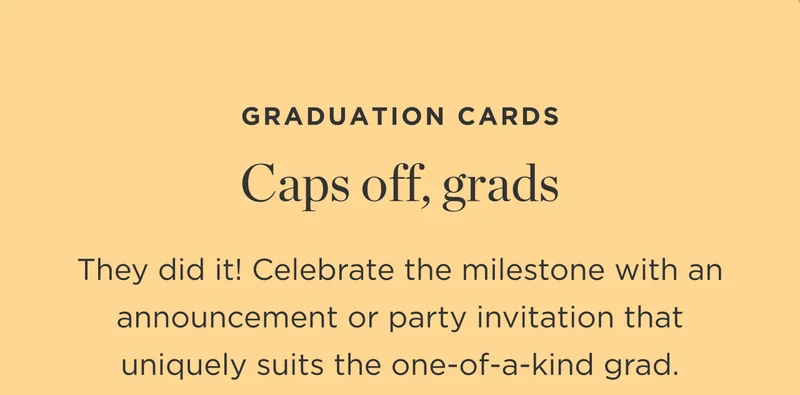 Caps Off, Grads