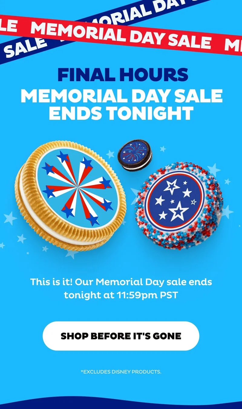 Shop Memorial Day Sale