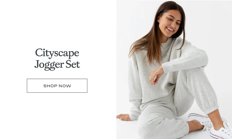 Cityscape Jogger Set
