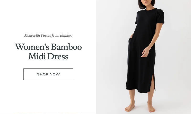 Women's Bamboo Midi Dress