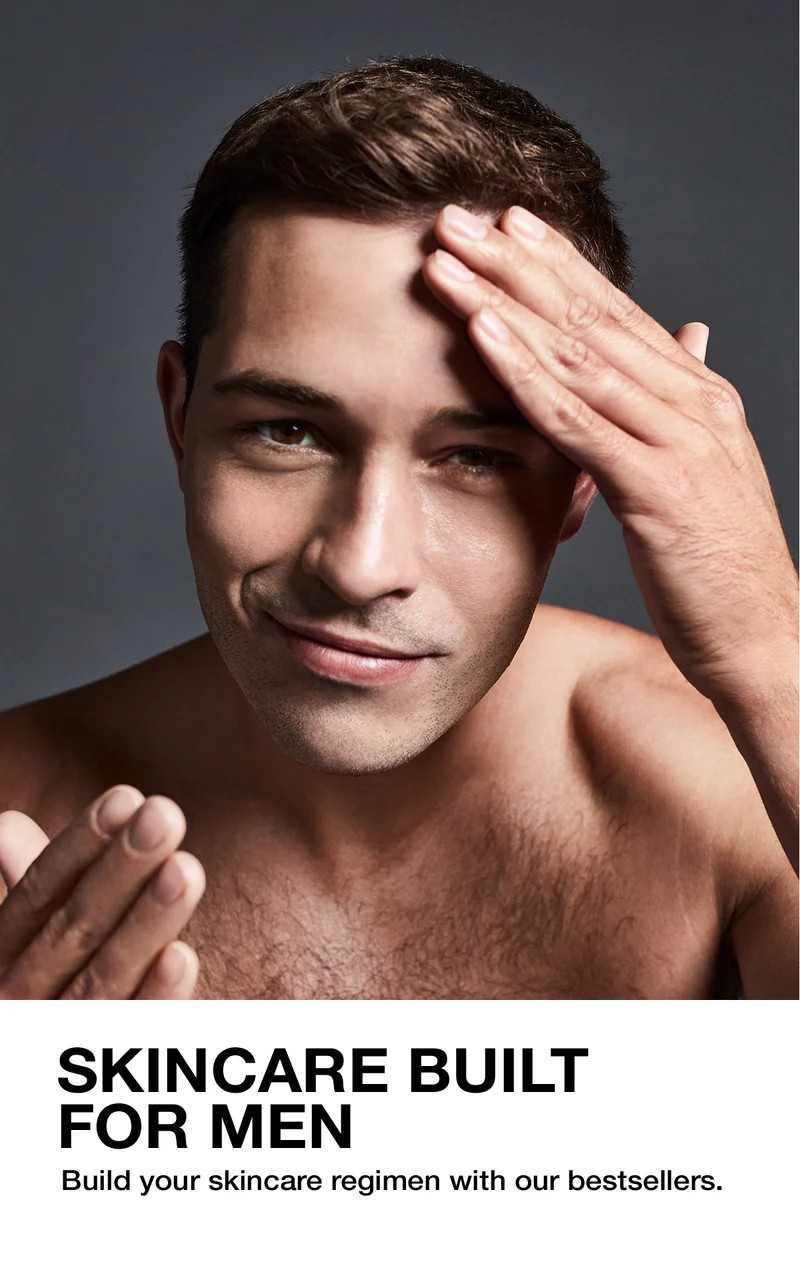 SOLUTIONS FOR MEN | Build your skincare regimen with our bestsellers.