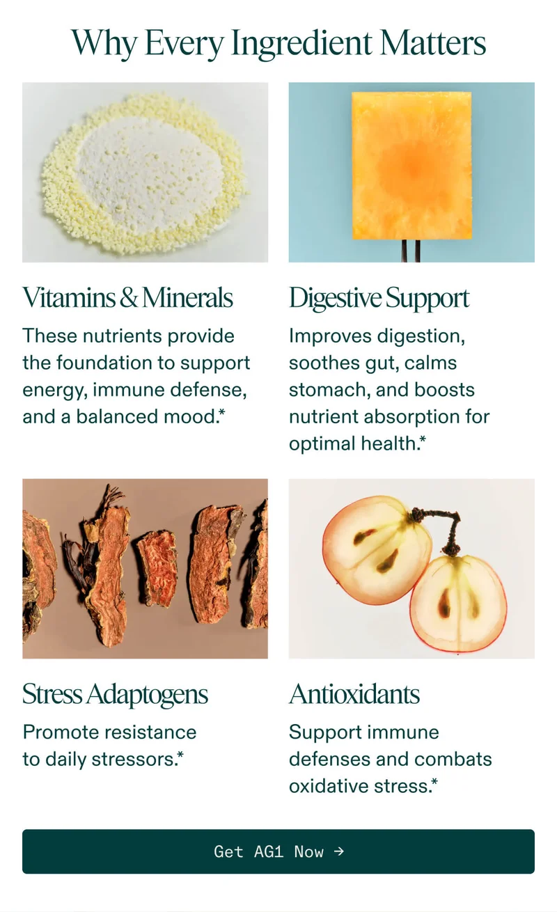 Every Ingredient Matters