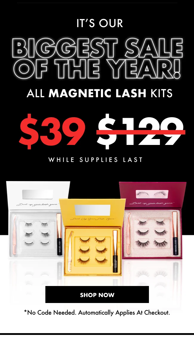 Biggest sale of the year!