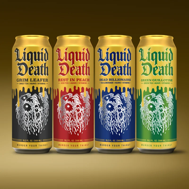 New Liquid Death Iced Tea Variety Packs