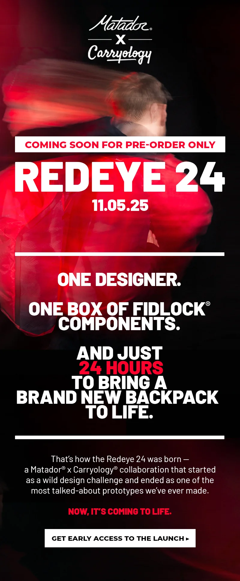 coming soon for pre-order. Redeye 24. 11/5/25