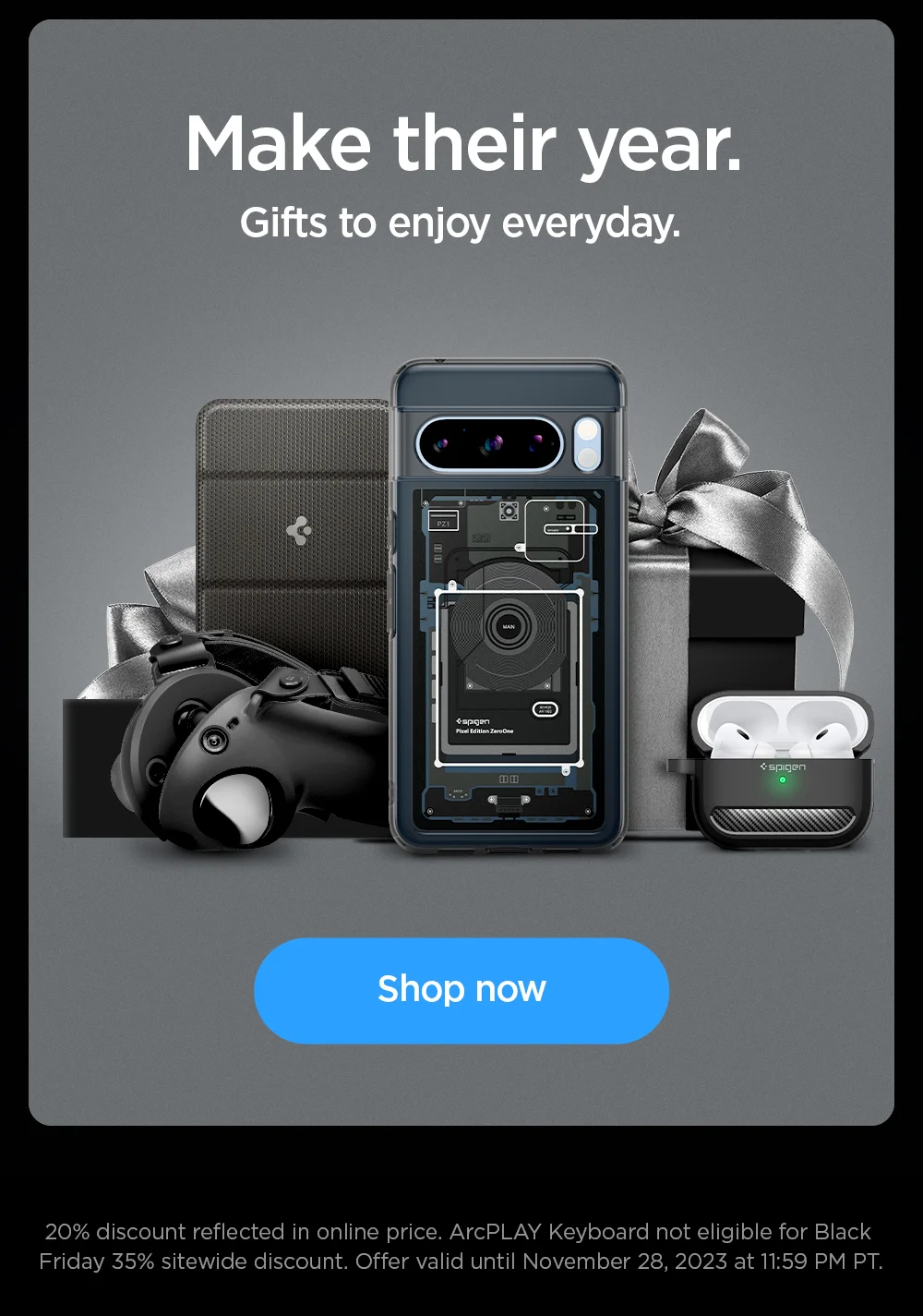 Make their year. Gifts to enjoy everyday.