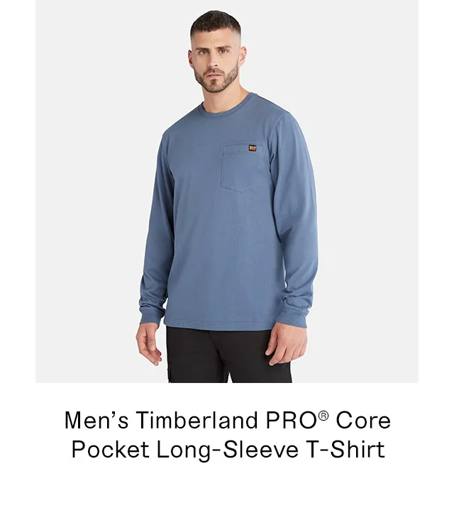 Men's Timberland PRO Core Pocket Long-Sleeve T-Shirt