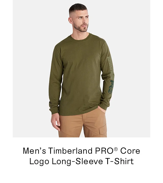 Men's Timberland PRO Core Logo Long-Sleeve T-Shirt