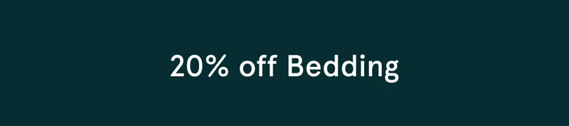 20% Off Bedding
