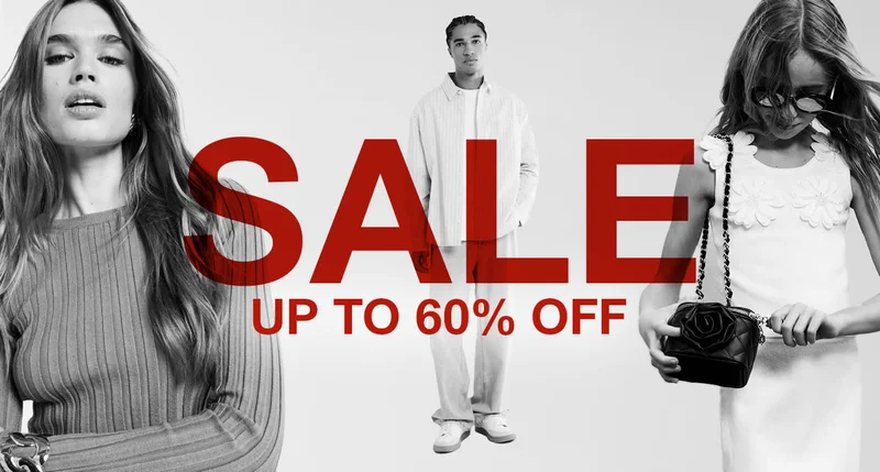 SALE UP TO 60% OFF