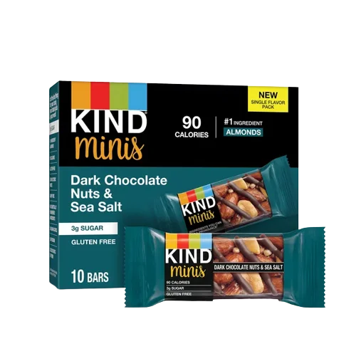 Image of KIND Dark Chocolate Nuts Sea Salt Kind Minis (10 CT)
