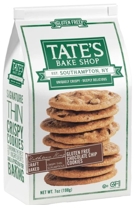 Image of Tate's Bake Shop Gluten Free Chocolate Chip Cookies