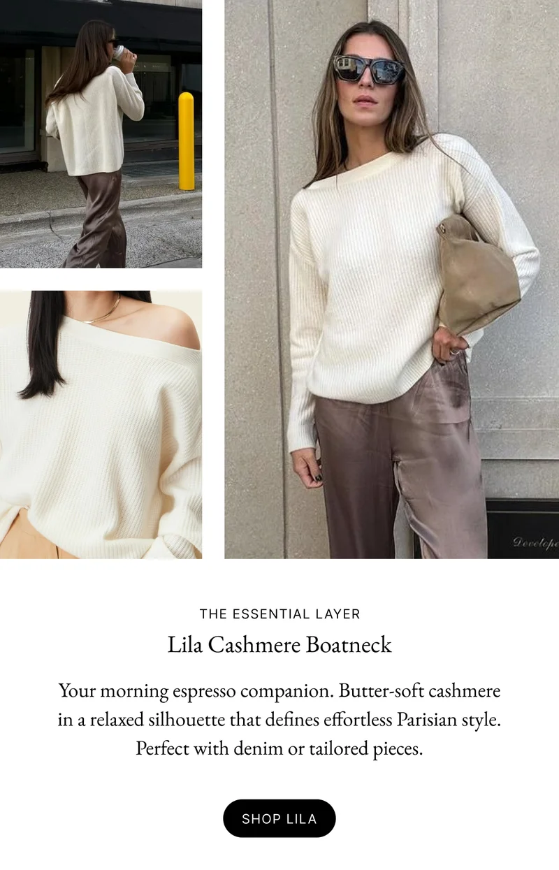 Lila Chunky Cashmere Boatneck