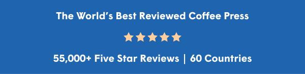 55,000+ five star reviews, 60 countries