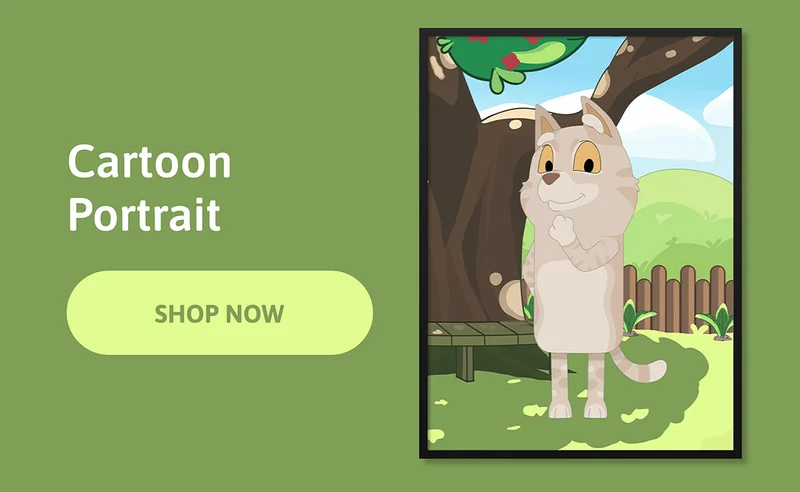 Cartoon Pet Portraits - SHOP NOW