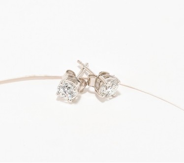 Fire Light Lab Grown Diamond Studs 1.00 cttw