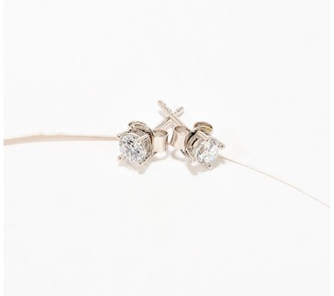 Fire Light Lab Grown Diamond Studs .50 cttw