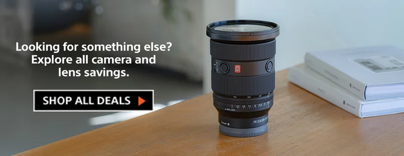 Looking for something else? Explore all camera and lens savings. Shop all deals