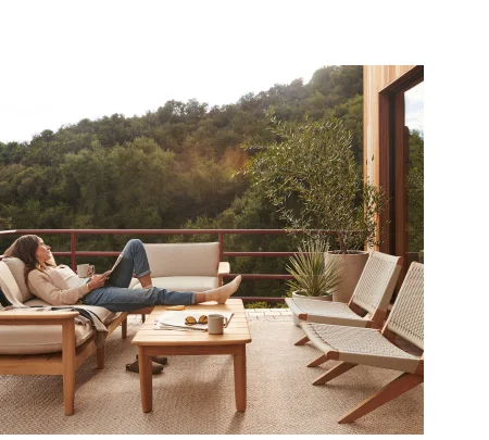 Dunes Teak Coffee Table