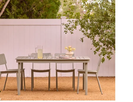 Relay Outdoor Dining Table & Chairs Set