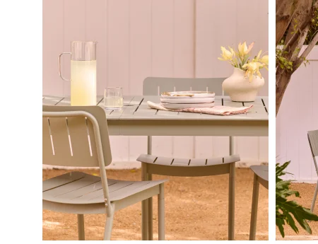 Relay Outdoor Dining Table & Chairs Set