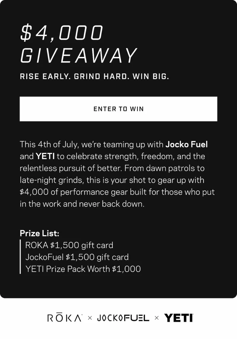 Enter To Win