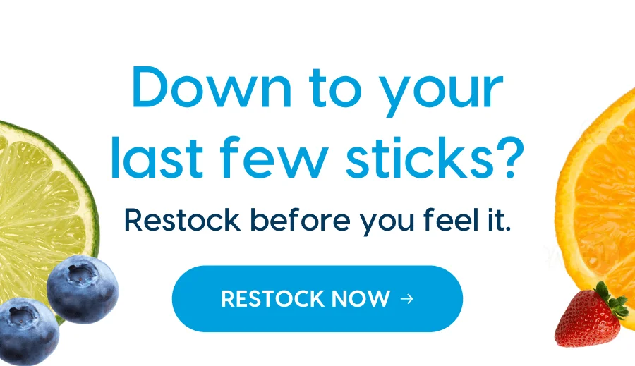 Down To Your Last few Sticks