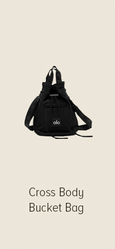 cross body bucket bag
