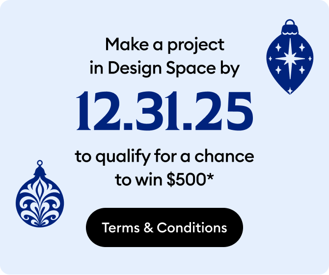 Enter to win $500 to cricut.com.