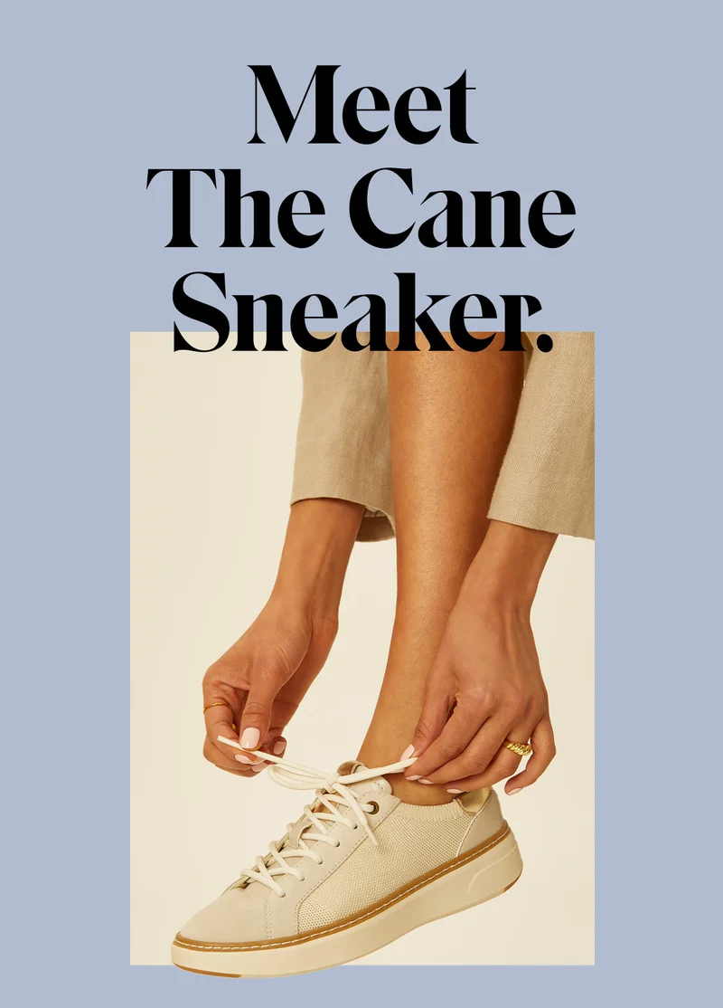 Meet The Cane Sneaker.