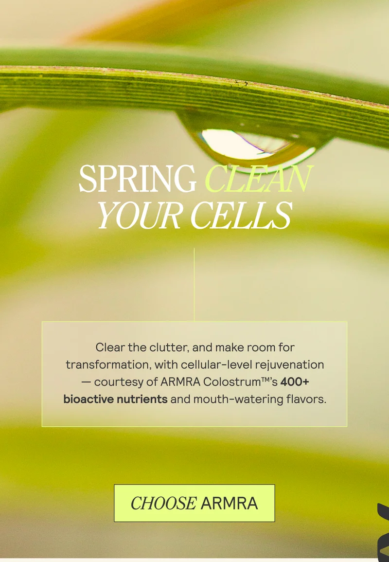 Spring Clean Your Cells.