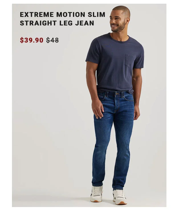 Extreme Motion Slim Straight Leg Jean