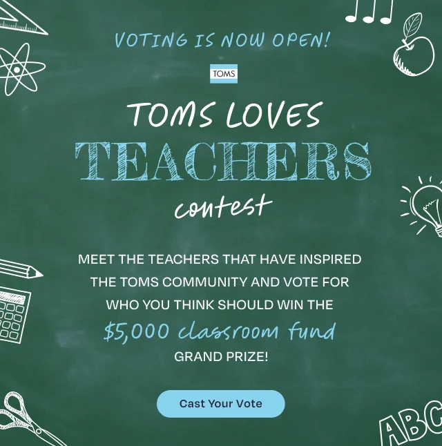 TOMS Loves Teachers - Image