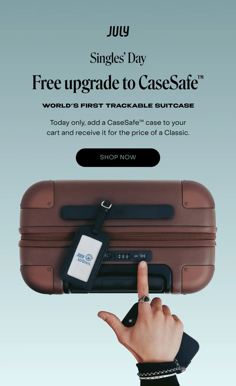 Free upgrade to CaseSafe™