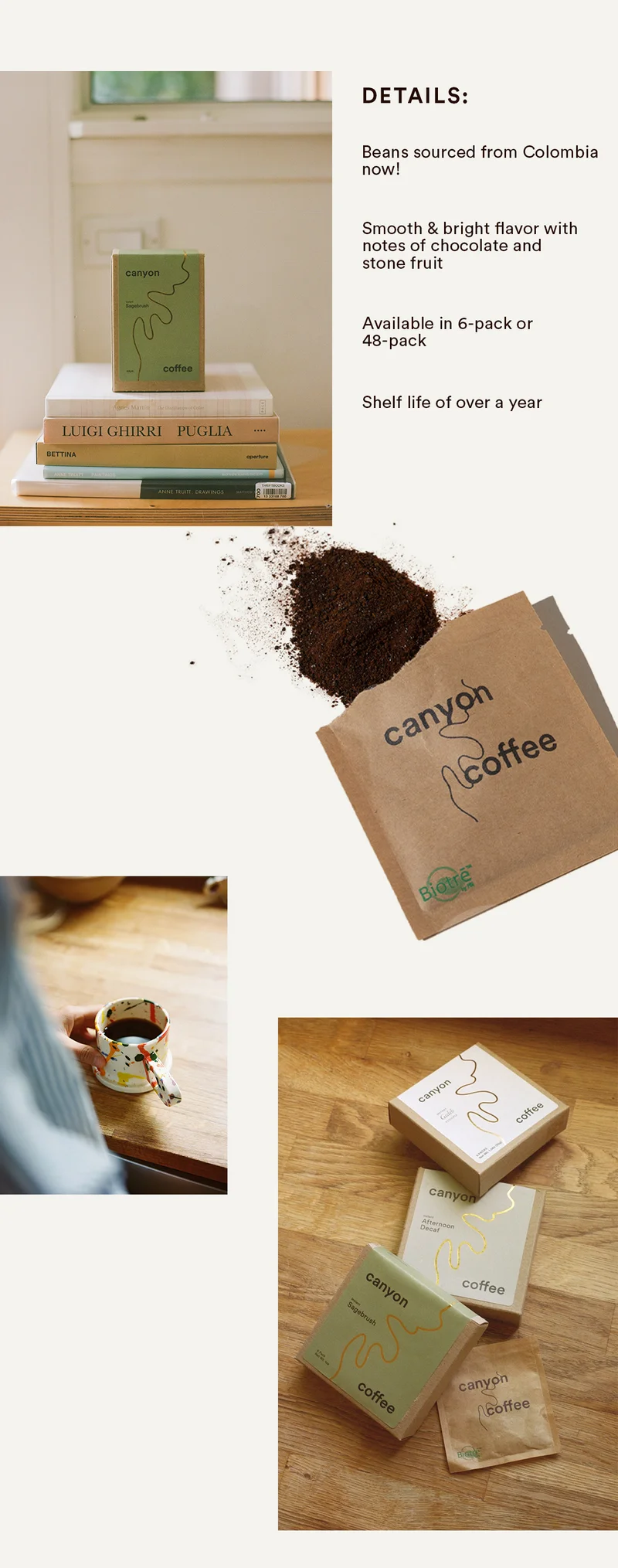 Sagebrush Instant Coffee Details