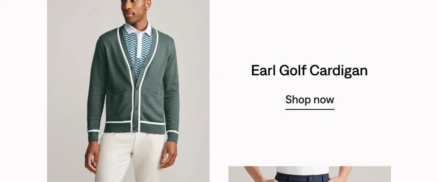 Earl Golf Cardigan