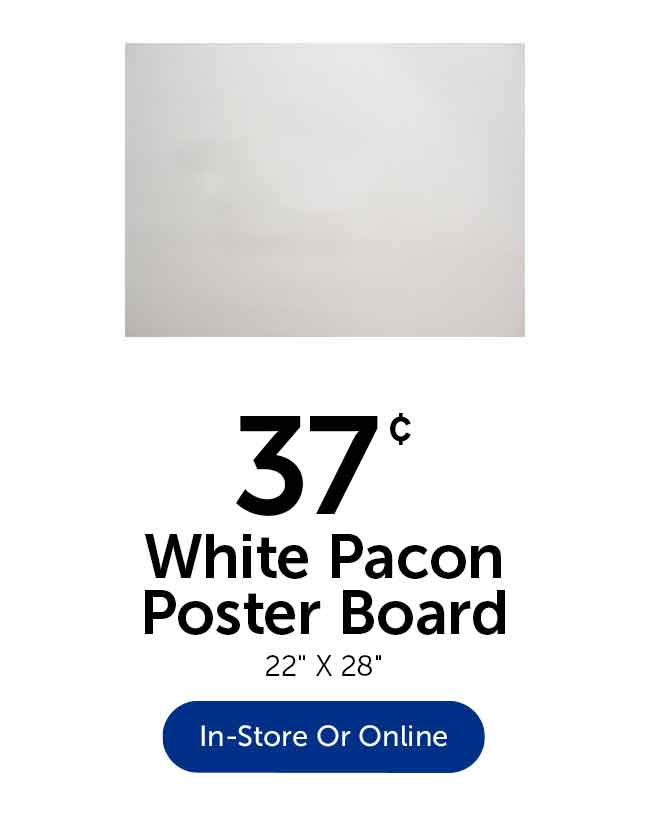 White Poster Board