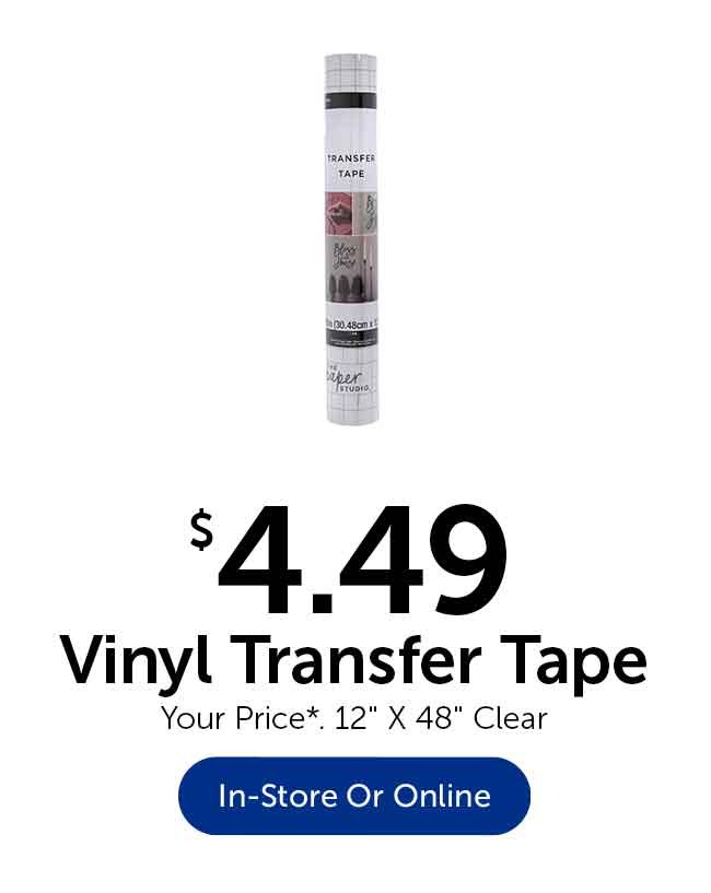 Vinyl Transfer Tape