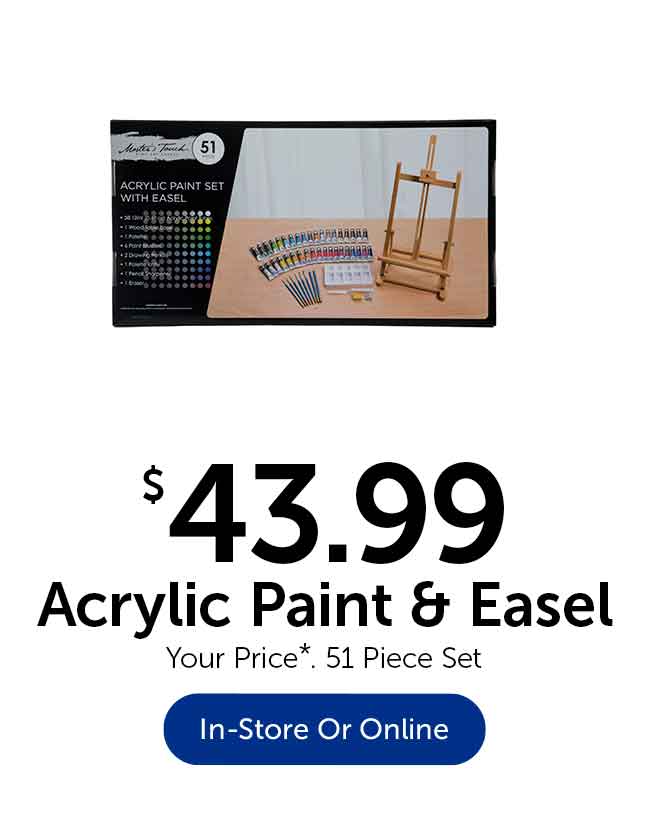 Acrylic Paint Easel
