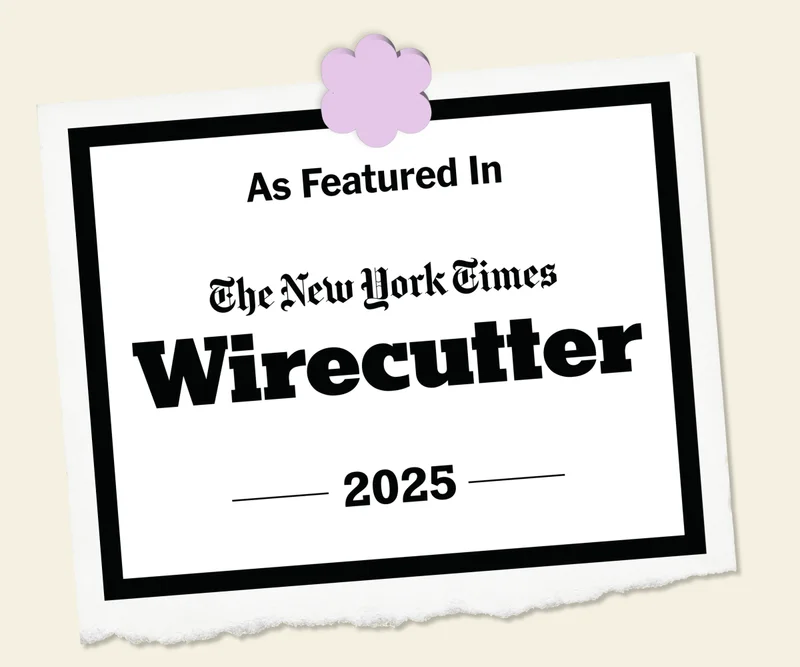 As Featured In The New York Times Wirecutter 2025