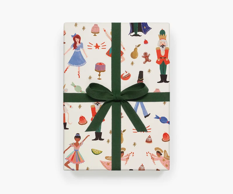 Image of Holiday Wrapping Sheets - Nutcracker