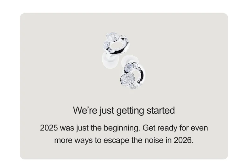 We're just getting started